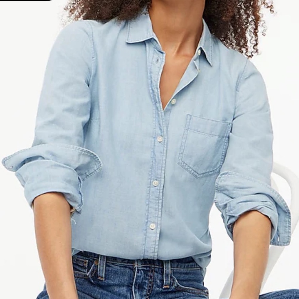 J. Crew Factory Chambray Shirt